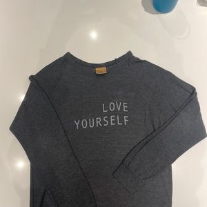 Love Yourself pullover